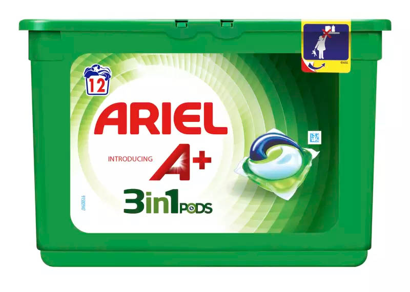 Ariel Pods 3 in1 Regular / White 12 pcs